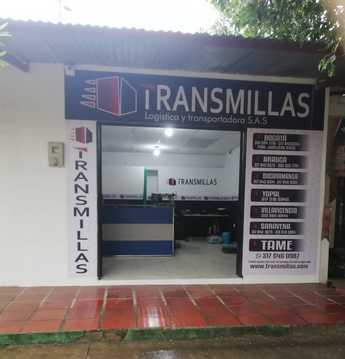Sede Transmillas en Tame